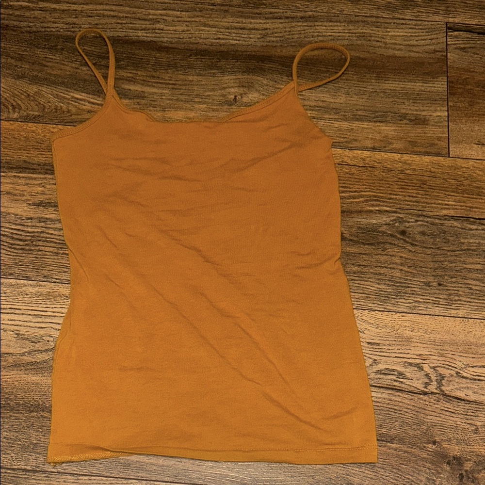 Forever 21 Mustard Tank Top